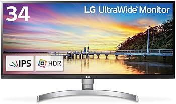 LG 34WN650-W 34インチ　モニター　ディスプレイ　ワイド Amazon.co.jp: LG モニター ディスプレイ 34WK650-W 34インチ/21:9